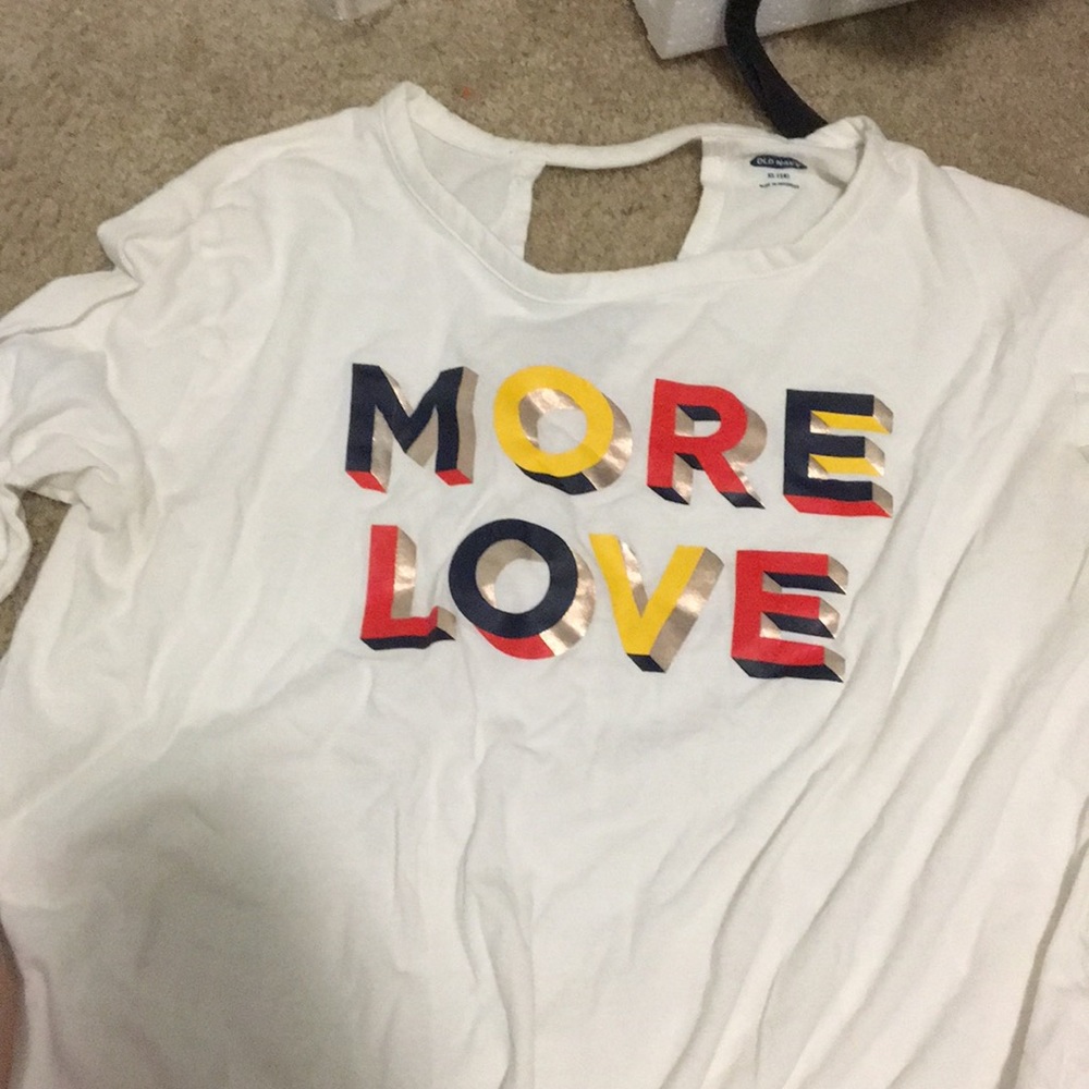 “MORE LOVE” Long sleeve shirt